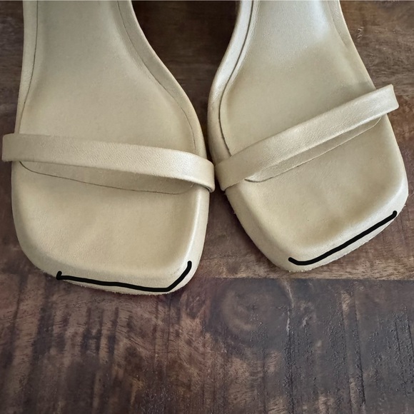 Vince |Shoes| Luella Ankle Strap Sandal Nude Heels Women's 7.5 - Picture 4 of 9